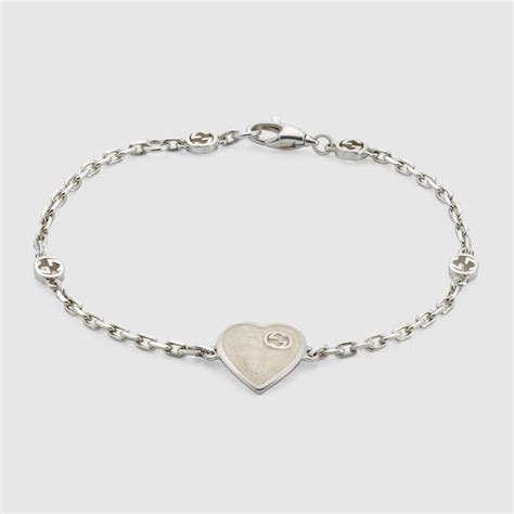 Bracciale Gucci Heart con Incrocio GG